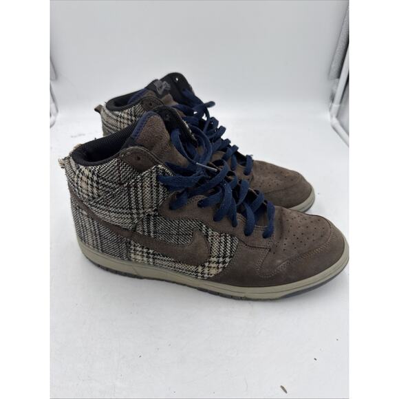 nike dunk high tweed pack